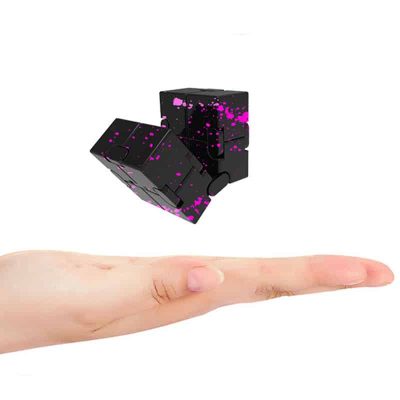 Cube Infini Acier - Objet Anti Stress - Science Labs