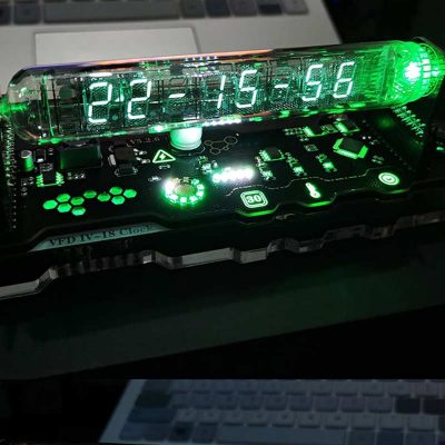Horloge Afficheur Nixie VFD - Objet Scientifique - Science Labs