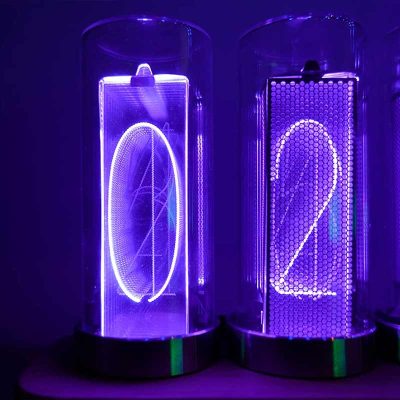 Horloge Tube Lumineux Nixie - Objet Scientifique - Science Labs