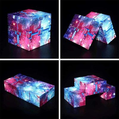 Infinity Cube Galaxy - Objet Anti Stress - Science Labs