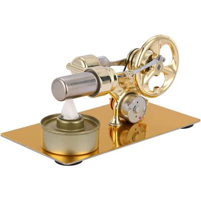 Petit Moteur de Stirling Miniature - Objet Scientifique - Science Labs