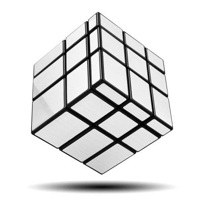 Rubik's Cube 3x3 Miroir Infini - Objet Anti Stress - Science Labs