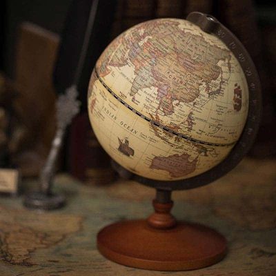 Ancien Globe Terrestre - Globe Terrestre Déco - Science Labs