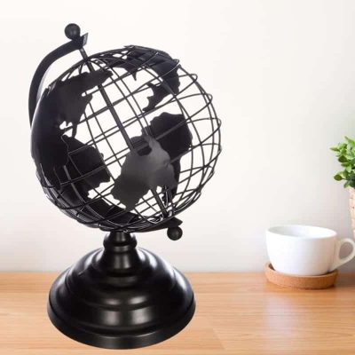 Globe Terrestre Métal - Globe Terrestre Déco - Science Labs