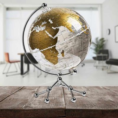 Transparent World Globe