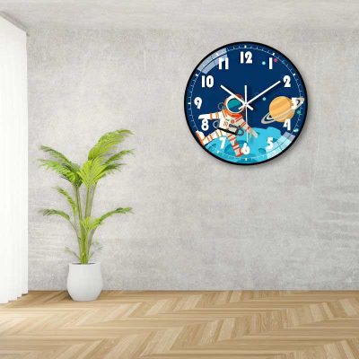 Grosse Horloge Murale Originale Spatiale - Horloge Murale Originale - Deco Scientifique