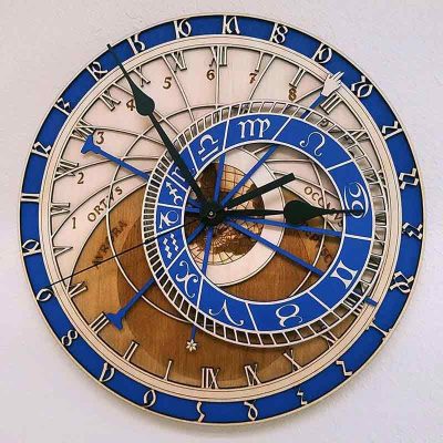 Horloge Astronomique - Horloge Murale Originale - Deco Scientifique