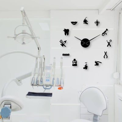 Horloge Dentiste - Horloge Murale Originale - Deco Scientifique