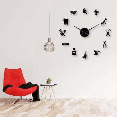 Horloge Dentiste - Horloge Murale Originale - Deco Scientifique