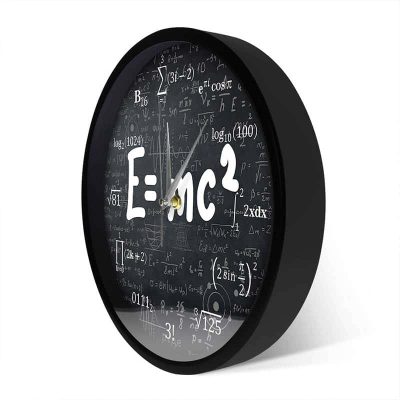 Horloge Einstein - Horloge Murale Originale - Deco Scientifique