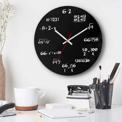 Scientific Wall Clock