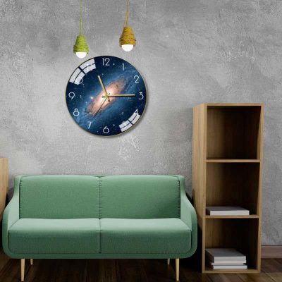 Horloge Galaxie - Horloge Murale Originale - Deco Scientifique