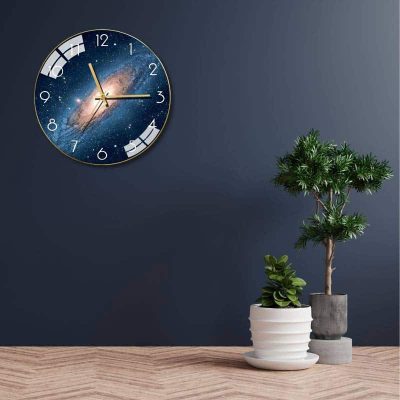 Horloge Galaxie - Horloge Murale Originale - Deco Scientifique