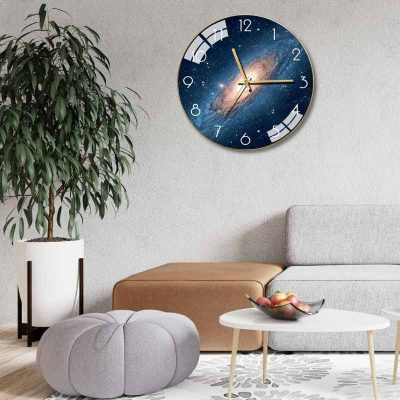 Horloge Galaxy - Horloge Murale Originale - Deco Scientifique