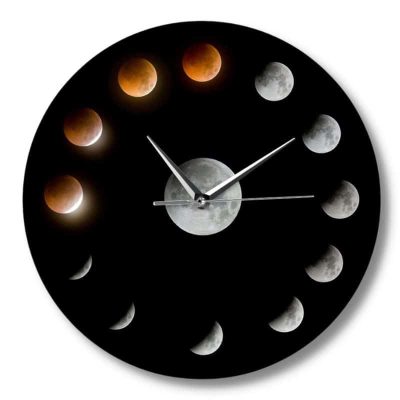 Horloge Lune - Horloge Murale Originale - Deco Scientifique