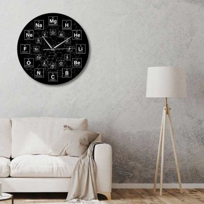 Horloge Murale Chimie - Horloge Murale Originale - Deco Scientifique