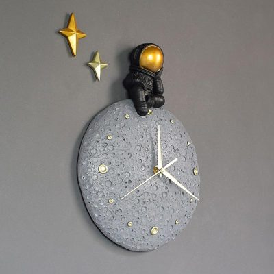 Horloge Murale Déco Astronaute - Horloge Murale Originale - Deco Scientifique