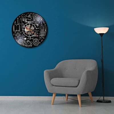 Horloge Murale Physique - Horloge Murale Originale - Deco Scientifique