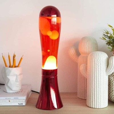 lampe à lave design - lampe scientifique - deco scientifique