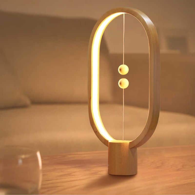 Lampe Heng balance Bois - lampe scientifique - deco scientifique