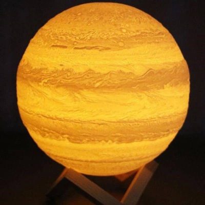Lampe Jupiter - lampe espace - deco scientifique