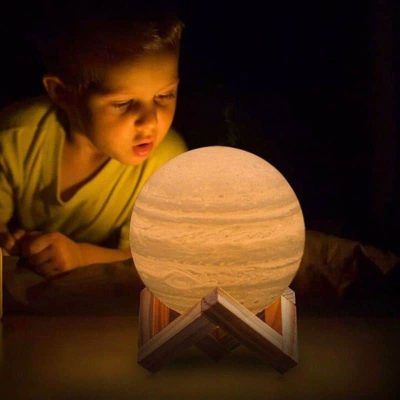 Lampe Jupiter - lampe espace - deco scientifique