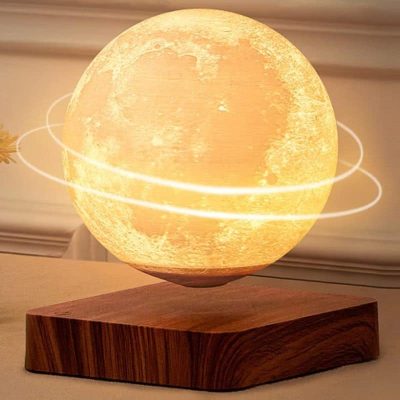 Lampe lune lévitation magnétique - lampe espace - deco scientifique