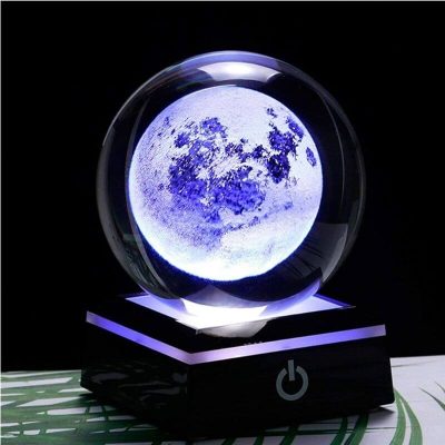 Lampe Lune Veilleuse - lampe espace - deco scientifique