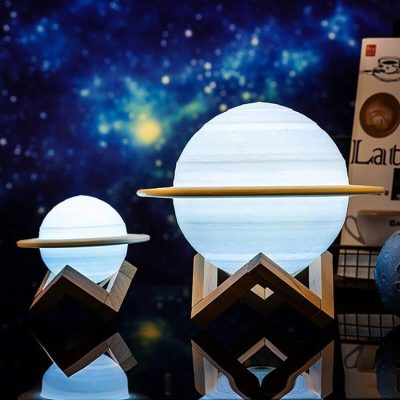 Lampe Saturne - lampe espace - deco scientifique