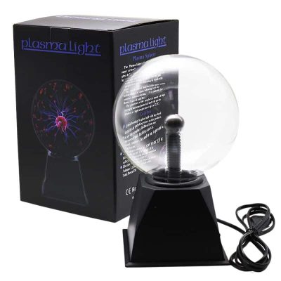 Lampe Sphère Plasma 20 cm - lampe scientifique - deco scientifique