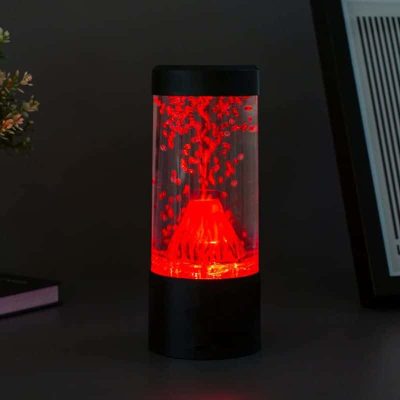 Lampe Volcan - lampe originale à poser - deco scientifique