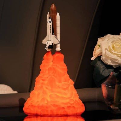 Lampe de Chevet Fusée - lampe espace - deco scientifique
