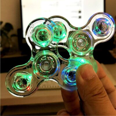 Hand Spinner Lumineux - jeux anti stress