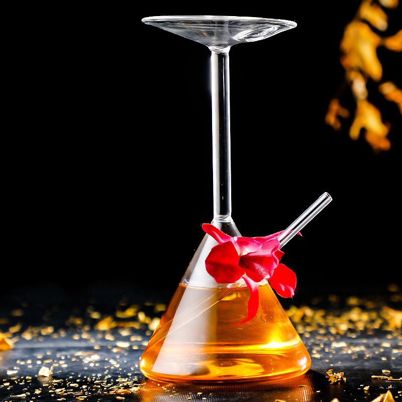 Erlenmeyer Cocktail Glass