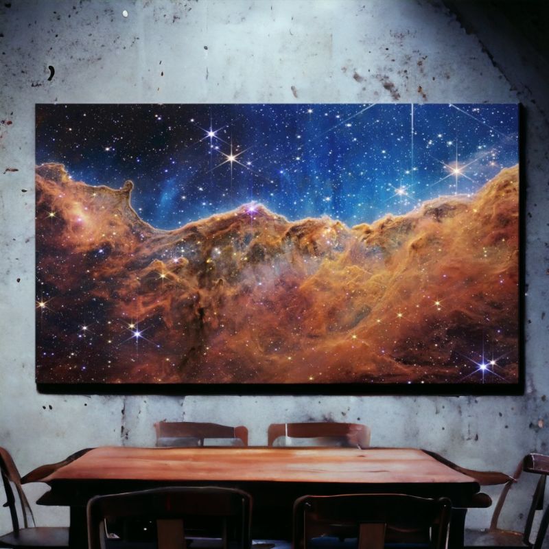 James Webb Telescope Image Poster