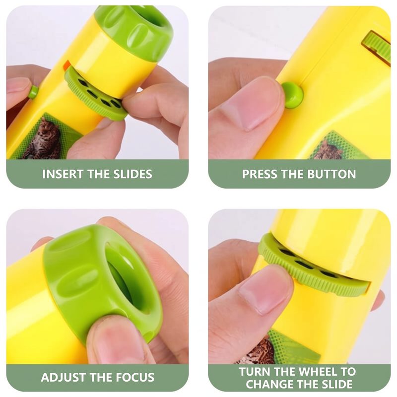 Kids Projector Torch Animals