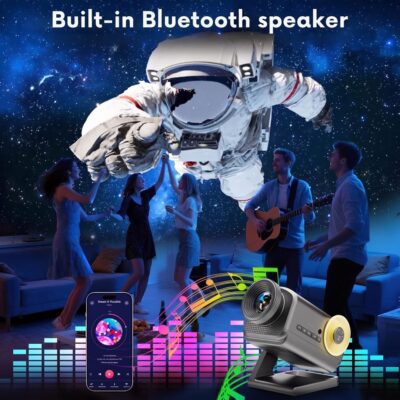 3D Galaxy Ambient Projector