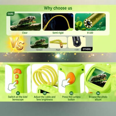 Kids Endoscope Camera