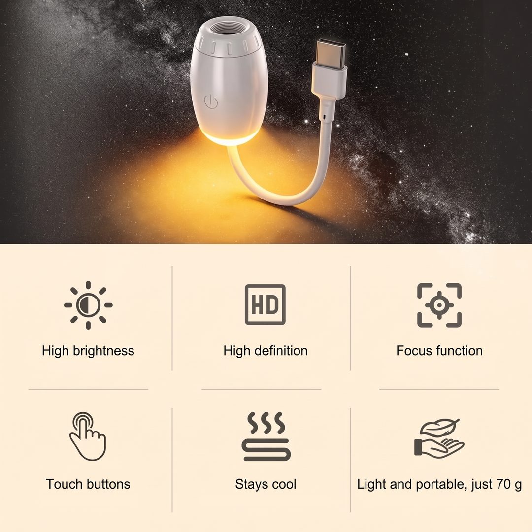 Mini USB Galaxy Projector