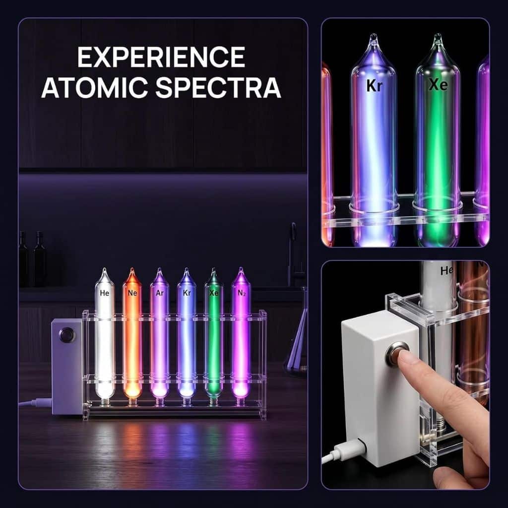 Noble Gas Tubes Set of 6 - Image 3