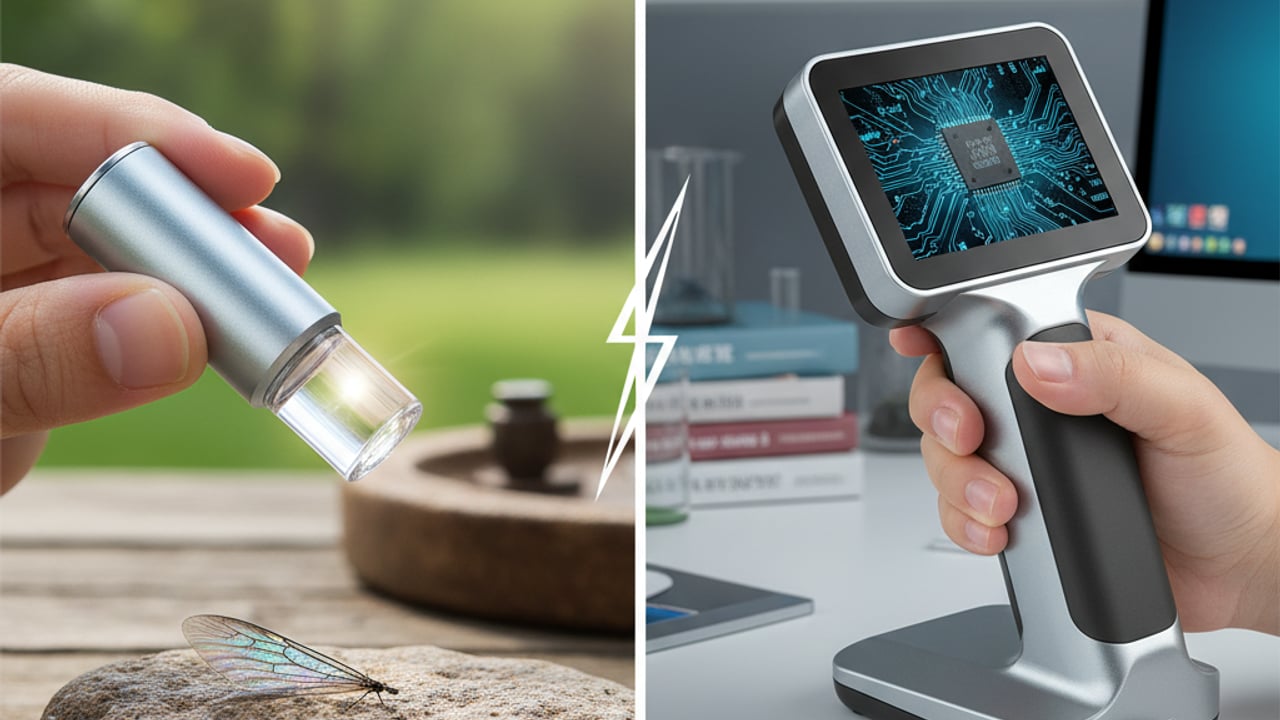 Pocket Microscope vs Handheld Digital Microscope: Key Differences