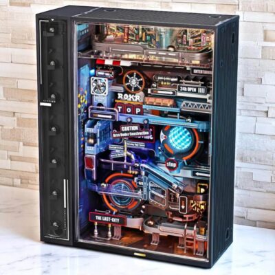 Wooden Marble Run Mechanical Puzzle 130 Pieces