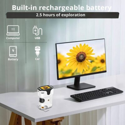 Handheld Digital Microscope with Screen