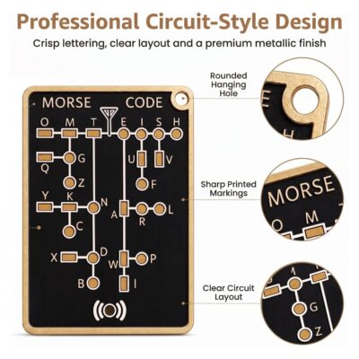 Morse Code Learning Card