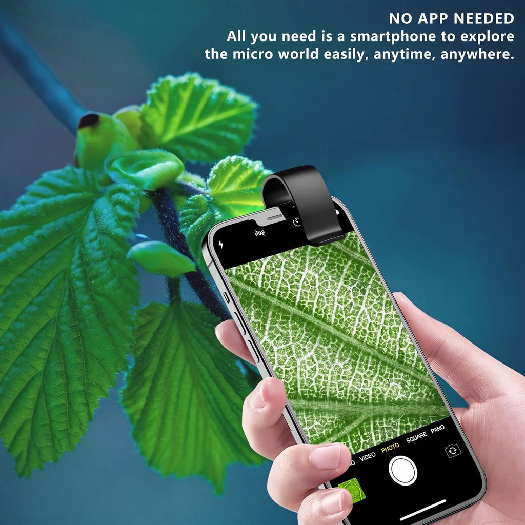 Clip-On Phone Microscope