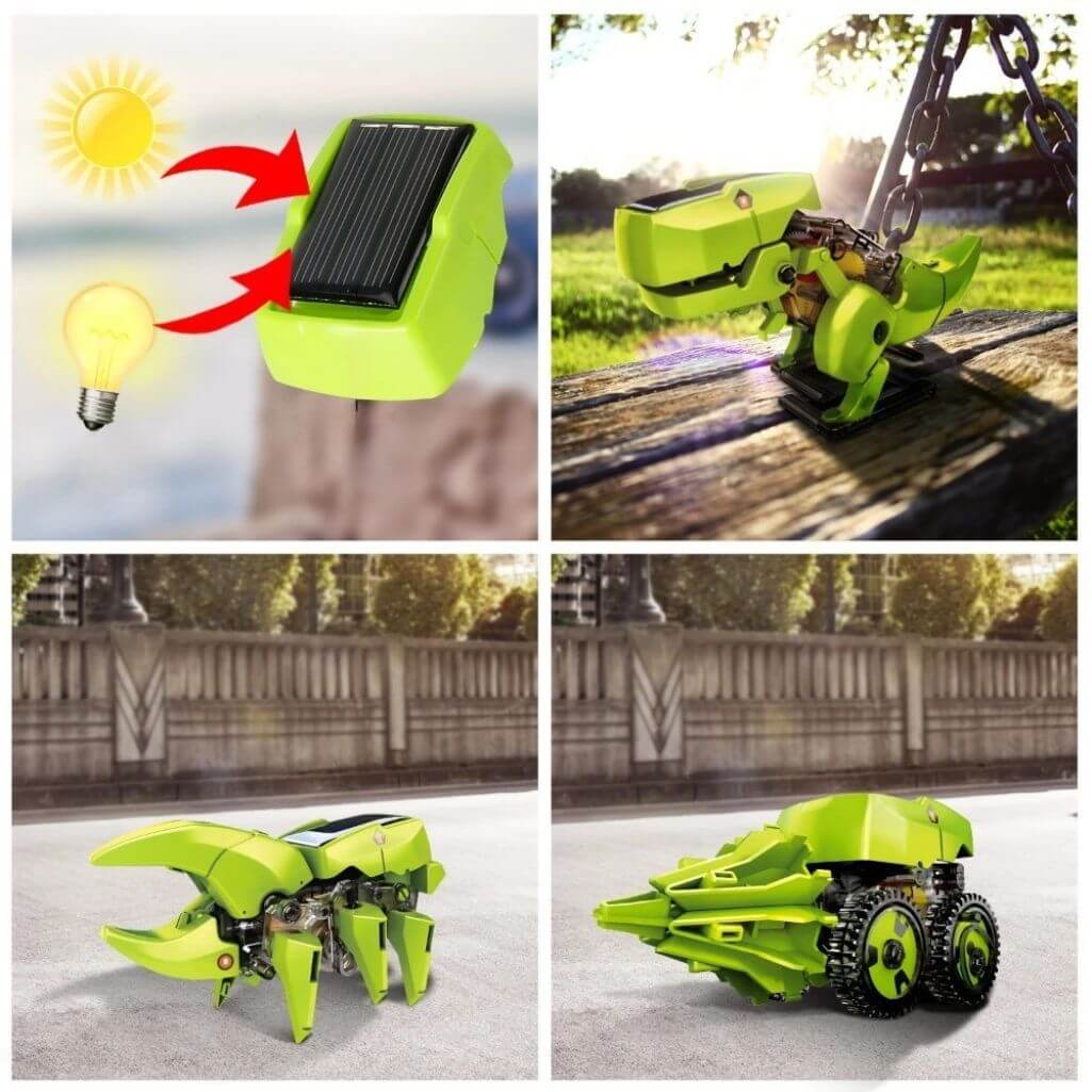 Solar Dinosaur Robot 3 in 1 - Image 2