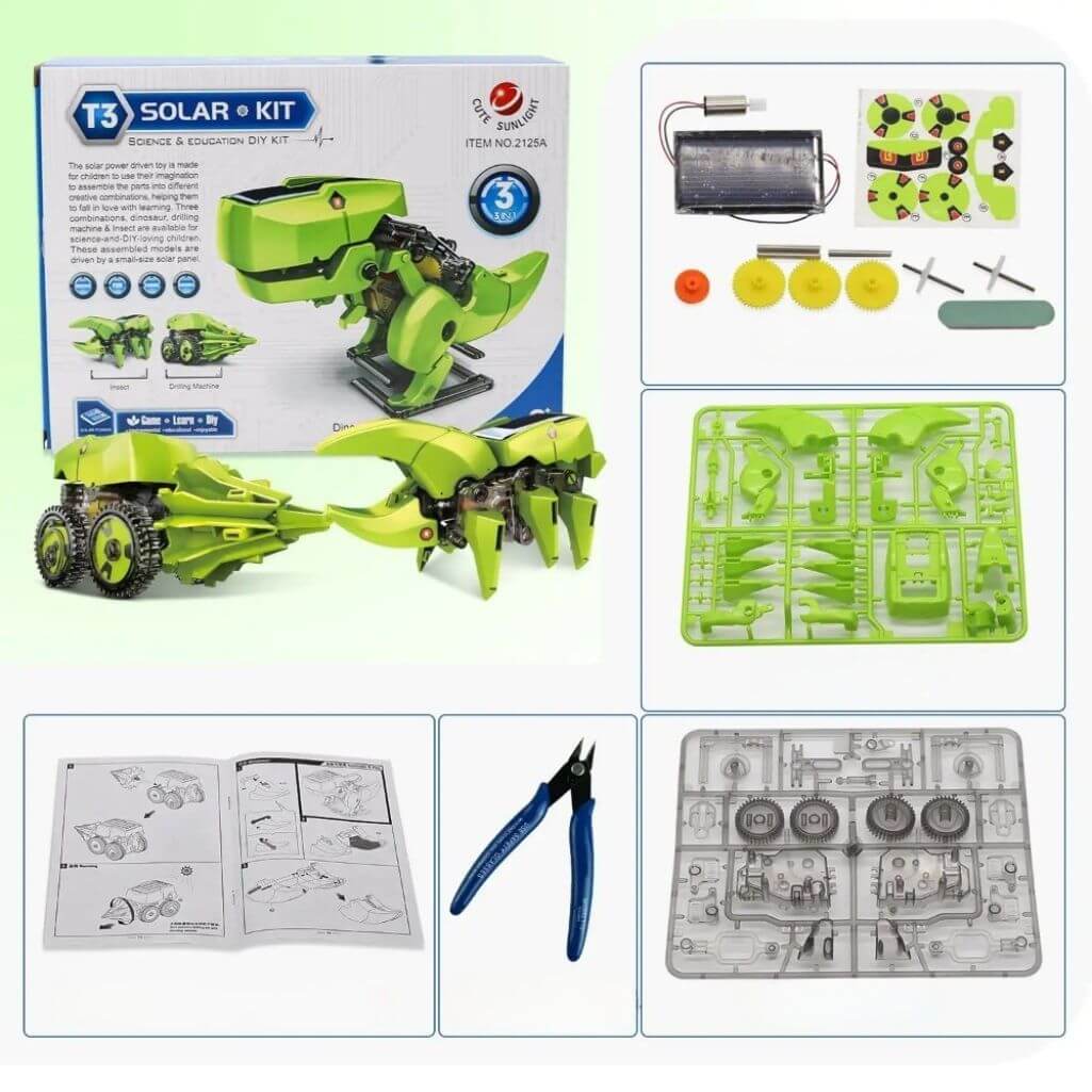 Solar Dinosaur Robot 3 in 1 - Image 4