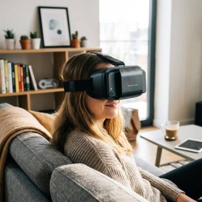 Drone with VR Headset - Image 5