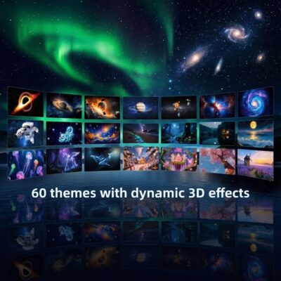 3D Galaxy Ambient Projector