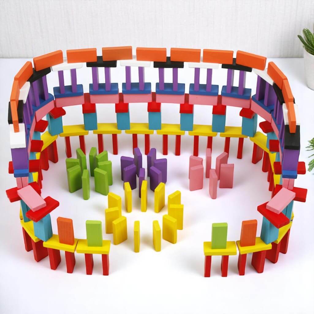Wooden Domino Set - Image 3